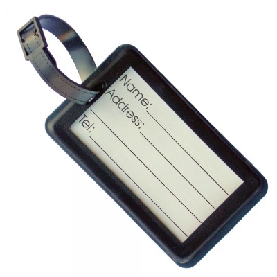 Image of Soft PVC Luggage Tag (Small: Soft Frame)