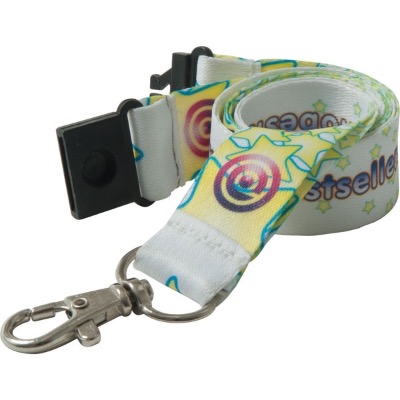 Image of 20mm Dye Sublimated Polyester Lanyard