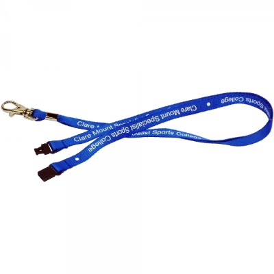 Image of 10mm Flat Weave Nylon Lanyard