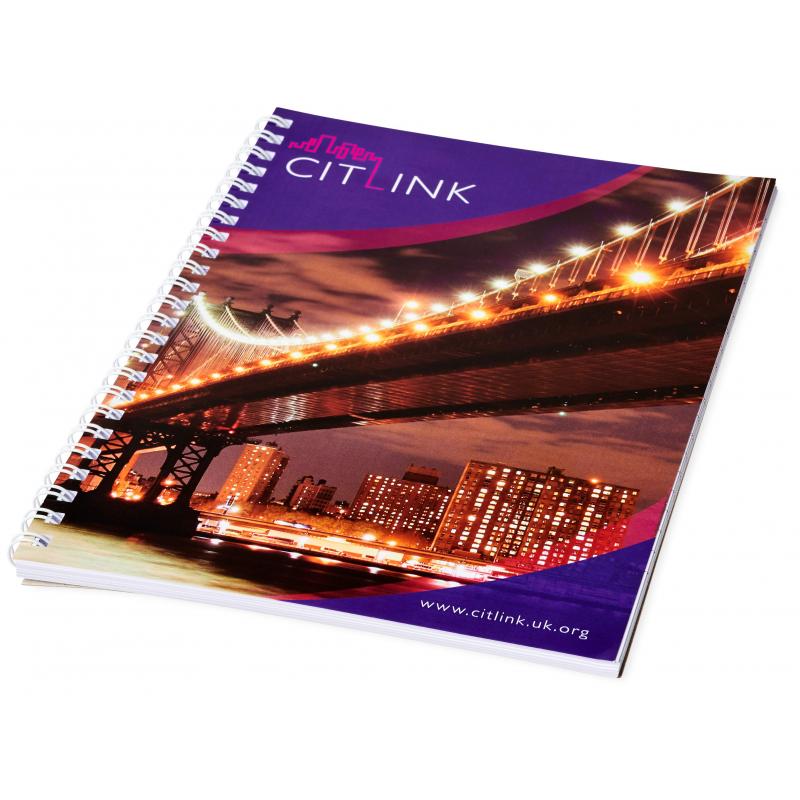 Image of Desk-Mate® wire-o A4 notebook - 80 pages