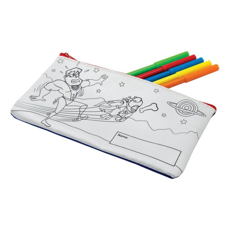 Image of Colour-In Pencil Case